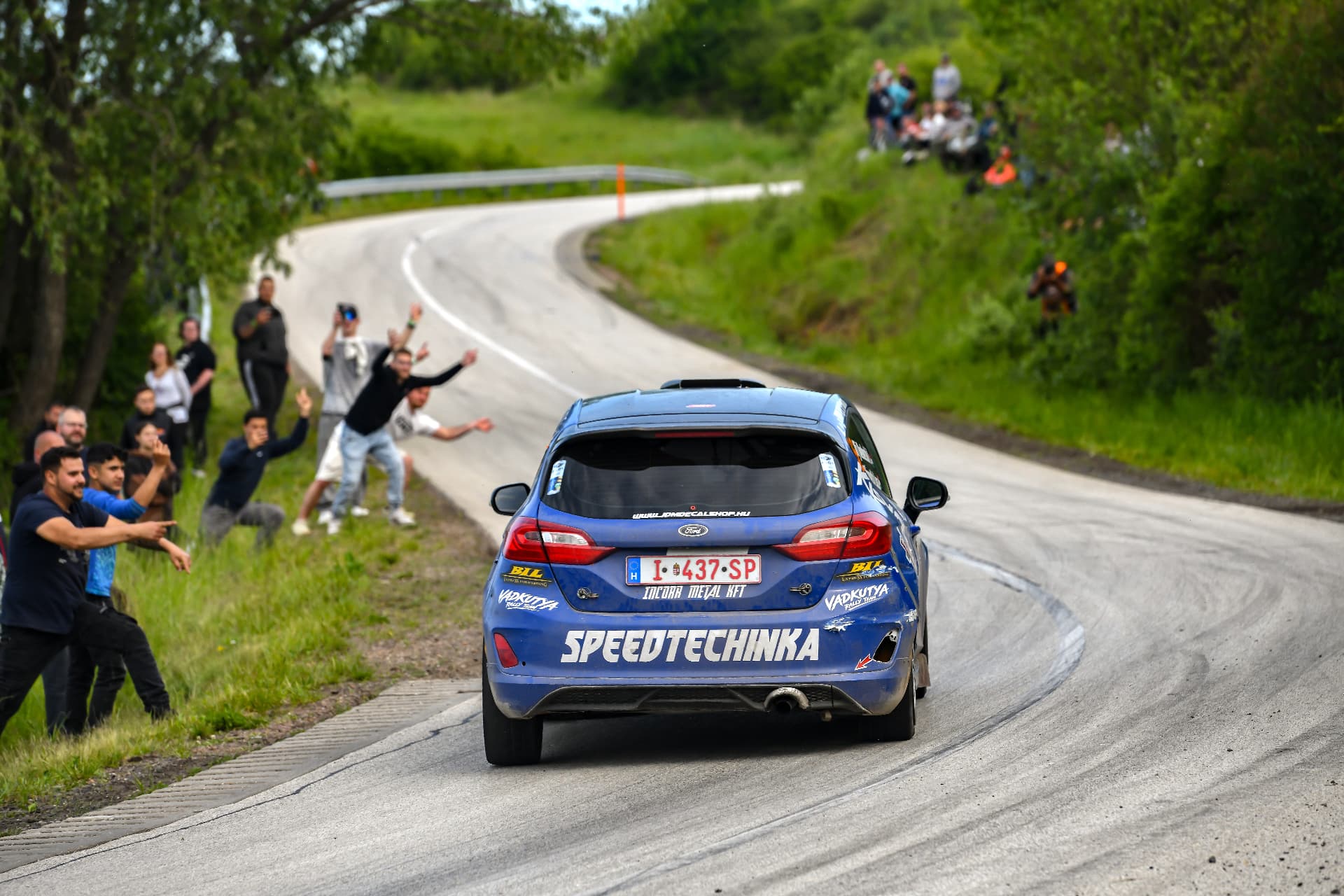 Ford Fiesta Rally4 versenyautó